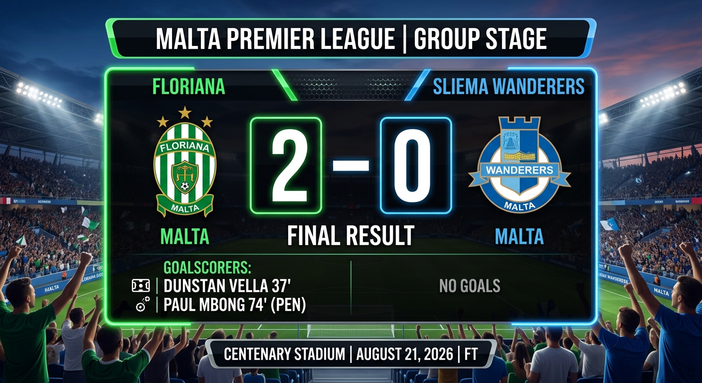 Floriana FC - Sliema Wanderers 2-0