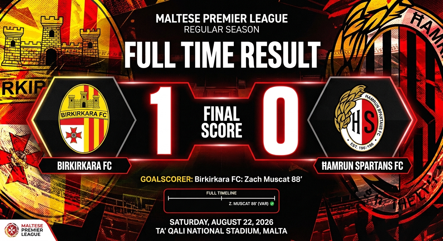 Birkirkara vs Hamrun Spartans