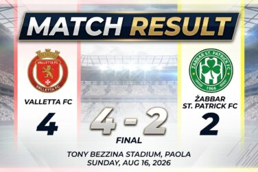Valetta FC vs Zabbar St Patrick FC