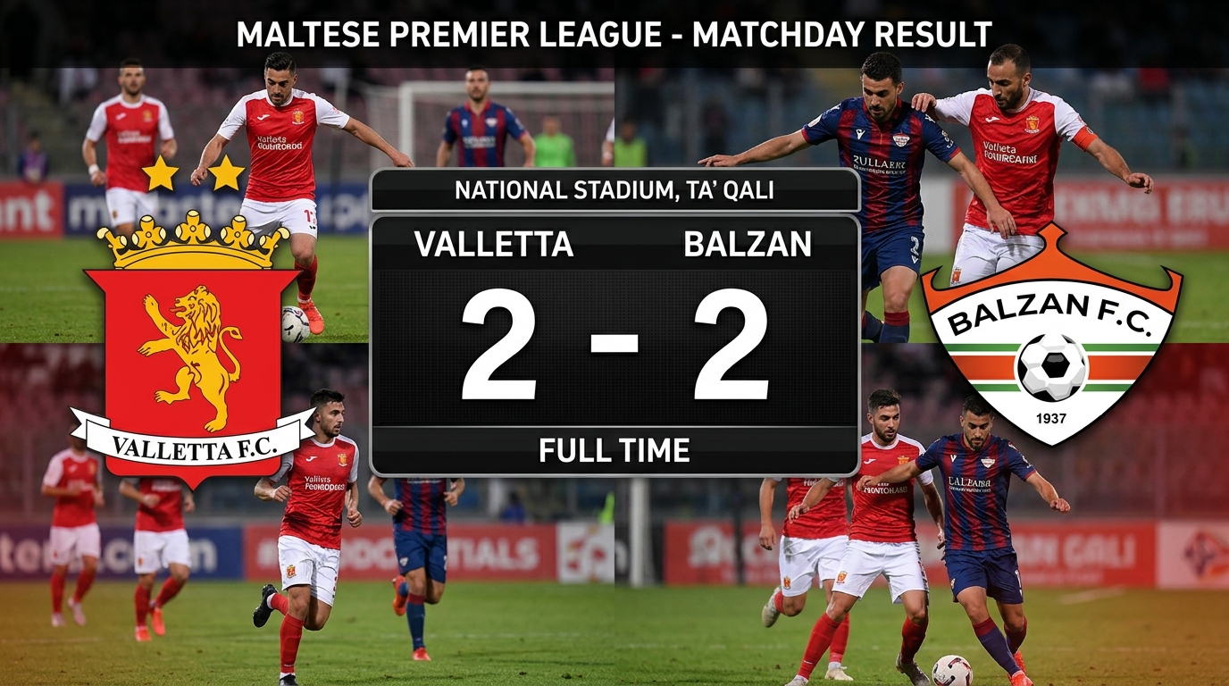 Valletta vs Balzan 2-2